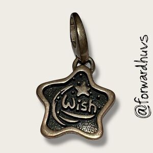 Sterling Silver Star Pendant – “Wish” & Make-A-Wish Foundation – Marked 925 - 5.
